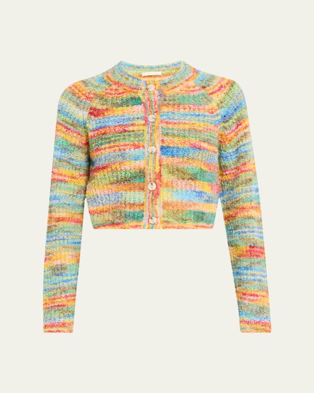 The Raglan Crop Alpaca Cardigan